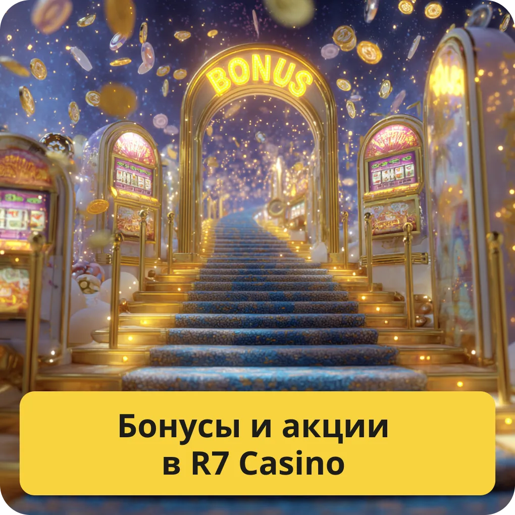 Бонусы и акции в R7 Casino