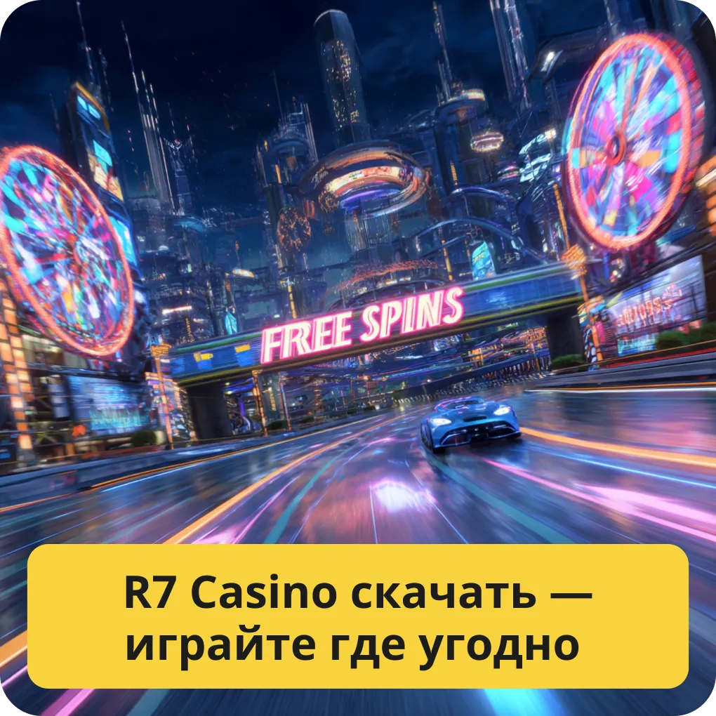 R7 Casino скачать — играйте где угодно
